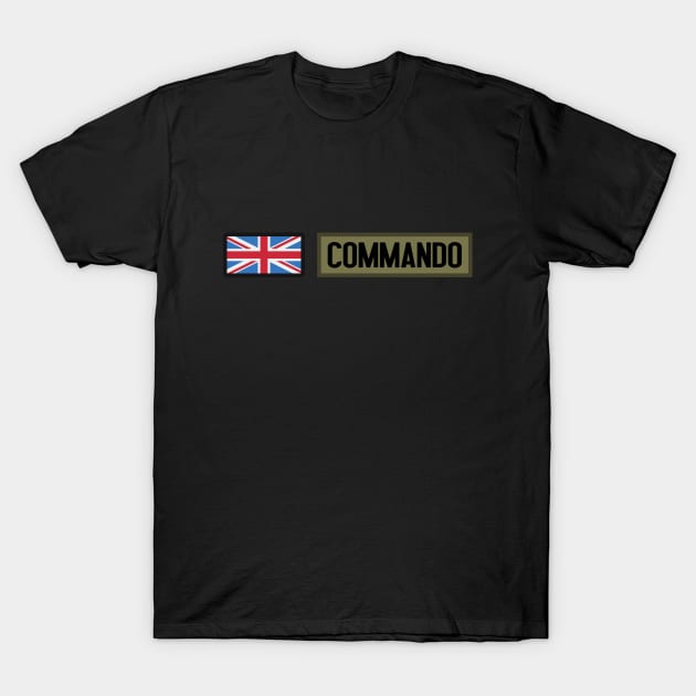 British Commando T-Shirt by Jared S Davies